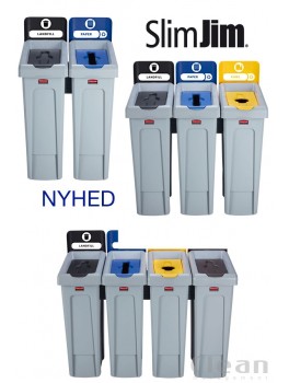 affaldsstation slimjim rubbermaid NYHED