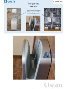 rørrenser - flaskerenser Veltia håndtørrer